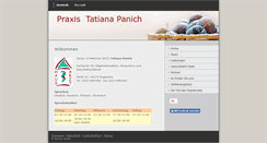 Desktop Screenshot of praxis-panich.de